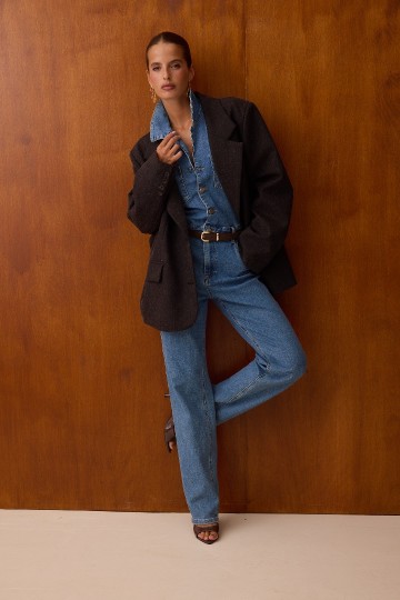 REDIAL JEANS JUMPSUIT