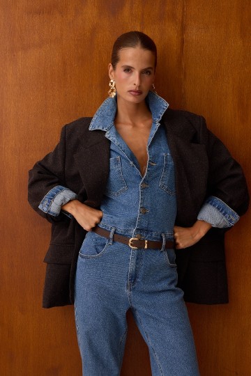 REDIAL JEANS JUMPSUIT