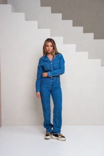 REDIAL JEANS JUMPSUIT