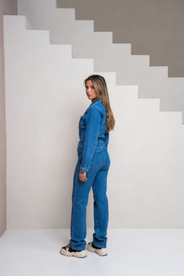 REDIAL JEANS JUMPSUIT