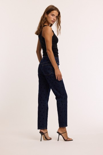 REDIAL MOM JEANS D BLUE