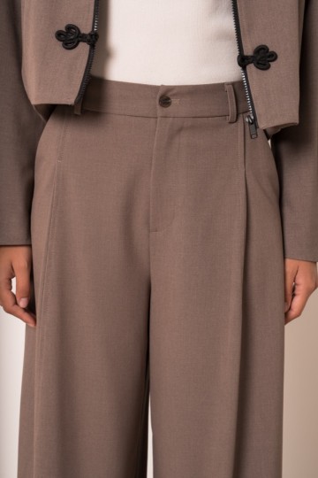 ATTENTIF PANTALON BALLOON TAUPE
