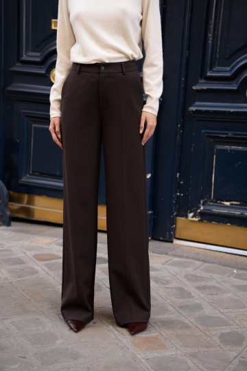 ATTENTIF PANTALON W BROWN