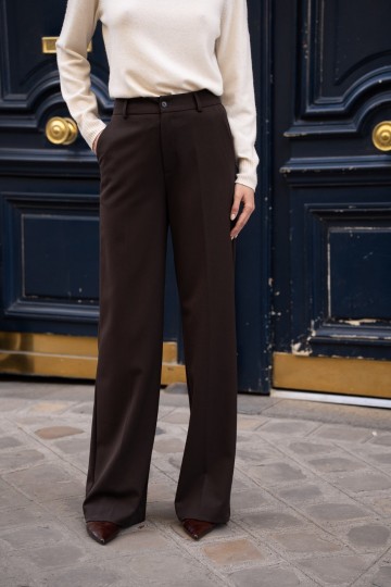 ATTENTIF PANTALON W BROWN
