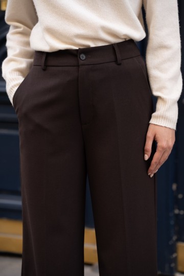 ATTENTIF PANTALON W BROWN