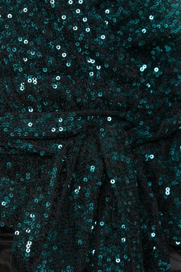 COLOURFUL REBEL SEQUINS WRAP TOP