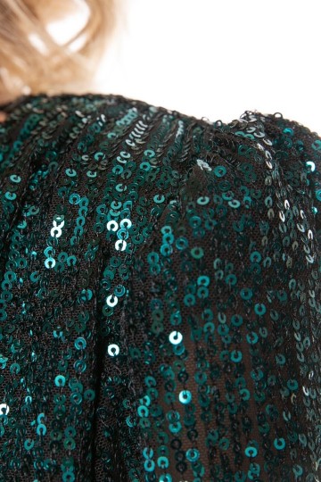 COLOURFUL REBEL SEQUINS WRAP TOP