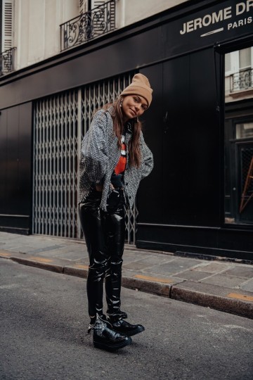 COLOURFUL REBEL CHECK BLOUSE