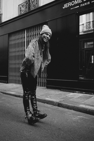 COLOURFUL REBEL CHECK BLOUSE