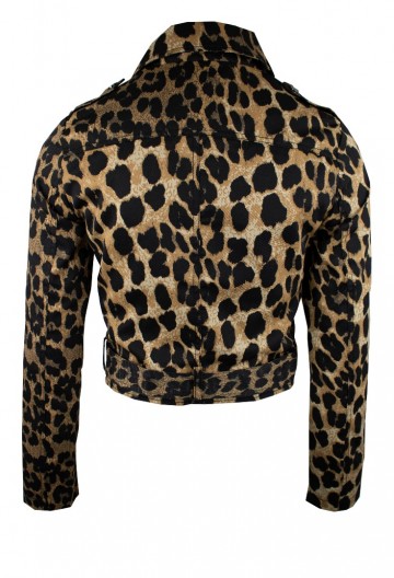 Biker Jacket Leopard # Bij Marleen