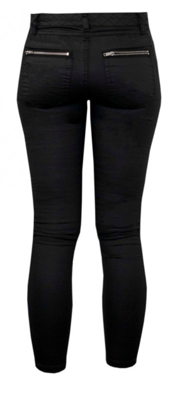 Queen Hearts Jeans Coating Zipper # Bij Marleen