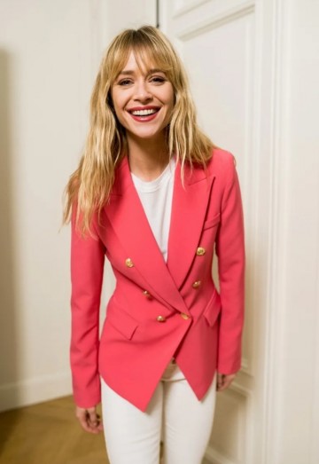 ATTENTIF PARIS BLAZER HOT PINK