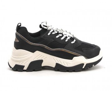 HASHTAG BIJ MARLEEN SNEAKERS NEW BLACK