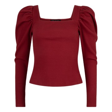 LOFTY MANNER TOP ABIGAIL RED