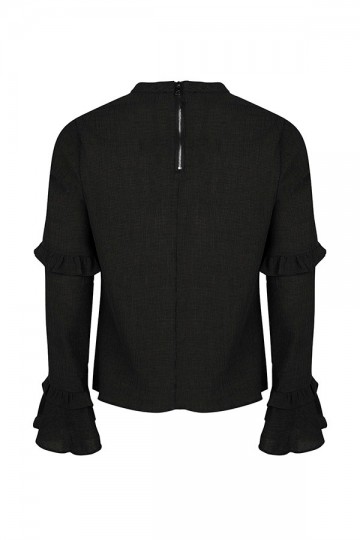 LOFTY MANNER TOP ELINA BLACK