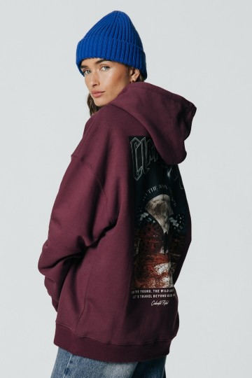 COLOURFUL REBEL HOODIE BUTTERFLY