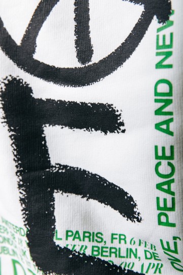 COLOURFUL REBEL HOODIE PEACE