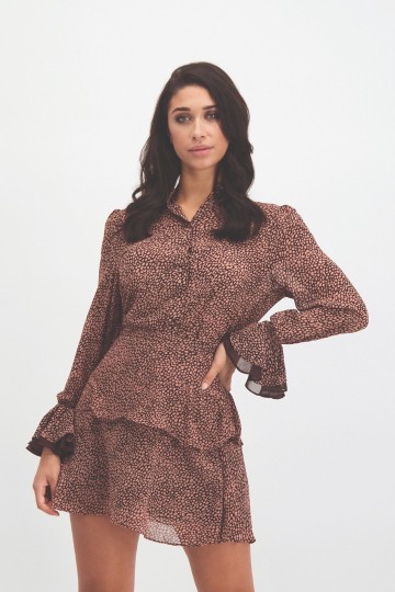 LOFTY MANNER SKIRT ZOLESTE PINK