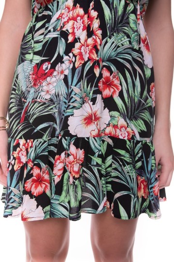 HASHTAG BIJ MARLEEN COLOURFUL REBEL VIVA DRESS