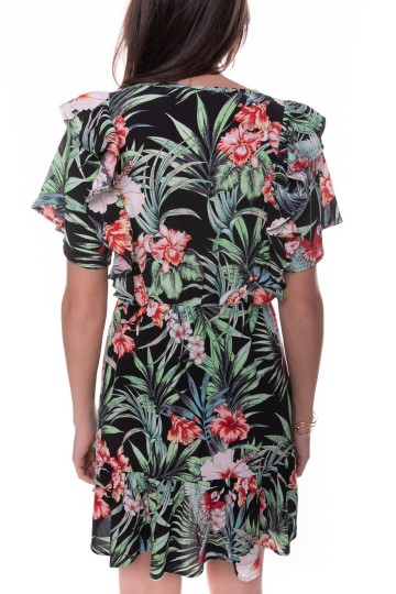 HASHTAG BIJ MARLEEN COLOURFUL REBEL VIVA DRESS