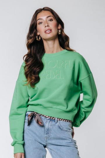 COLOURFUL REBEL SWEATER EMBRO