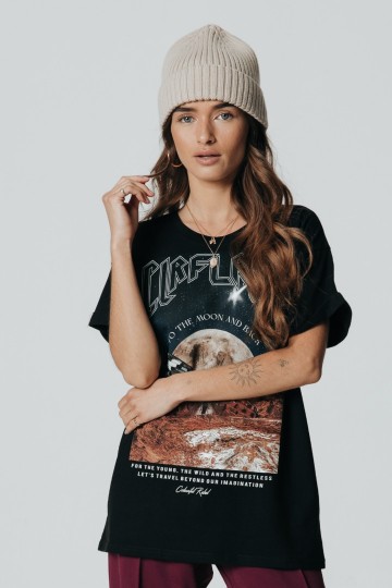 COLOURFUL REBEL T-SHIRT MOON